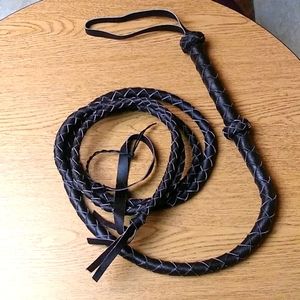 Genuine Leather Bull Whip